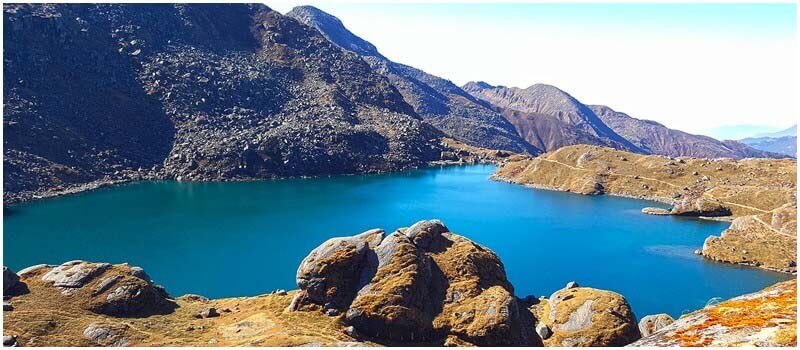 Gosaikunda Lake in Nepal