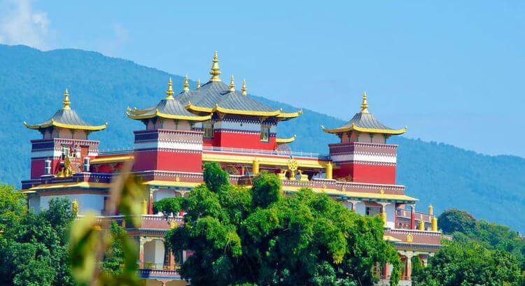 Kopan Monastery in Nepal