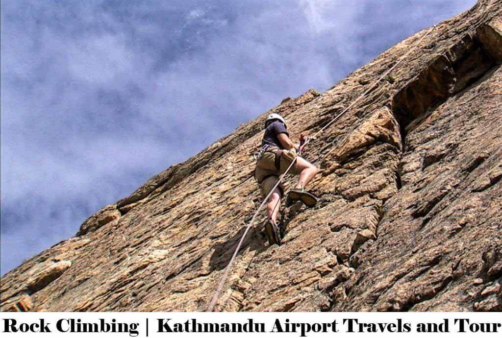 Rock Climbing in nepal