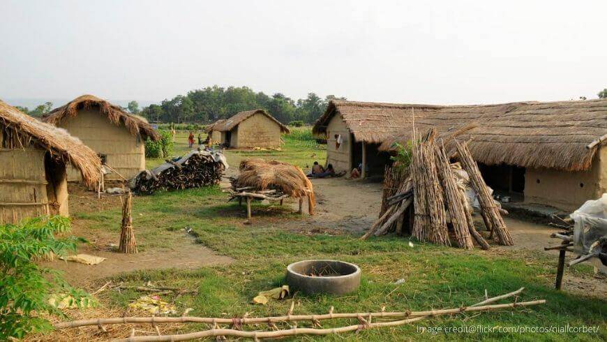 Chitwan Tharu Village